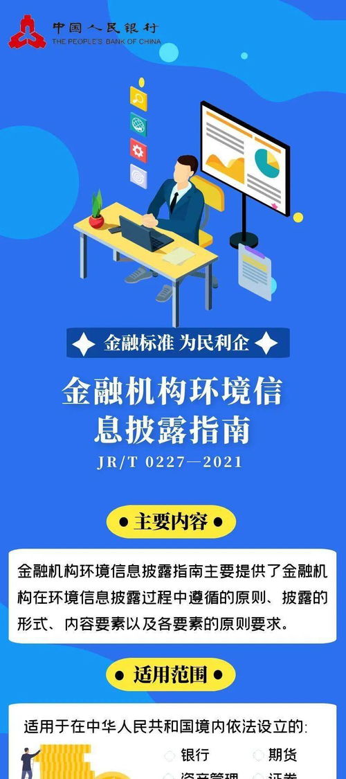 金融标准 为民利企 一图读懂《金融机构环境信息披露指南》